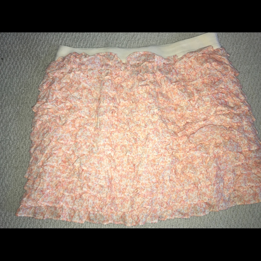 J.crew floral skirt